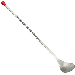 Barlöffel mit rotem Kopf | 33,5 cm
