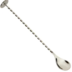 Barlöffel mit Stößel | 27,5 cm