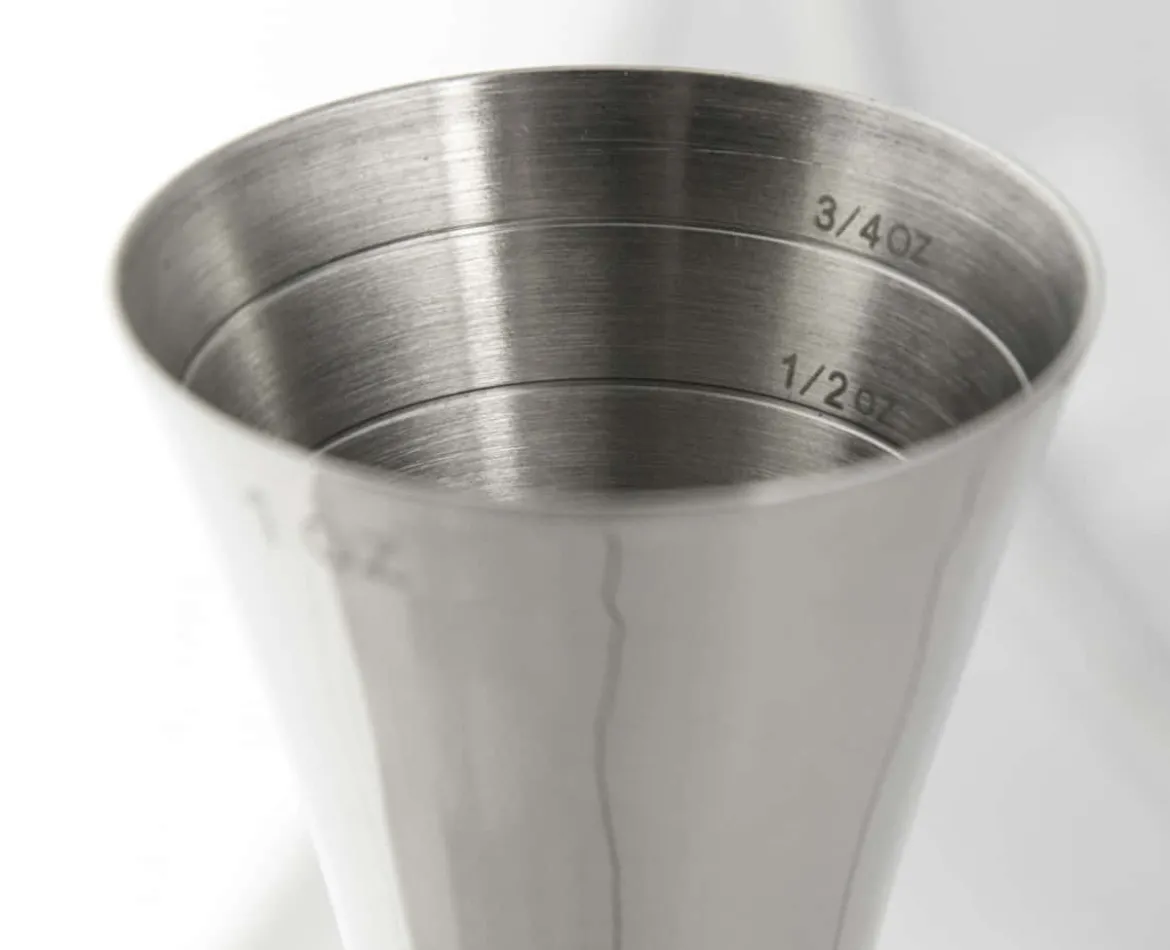Barmaß - Aero Jigger | 1oz / 2oz - Silber