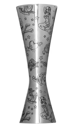 Barmaß - Aero Jigger | 1oz / 2oz - Tattoo Verzierung