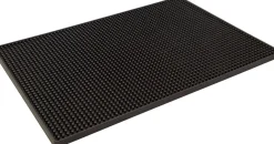 Barmatte Gummi | Schwarz - 45x30 cm