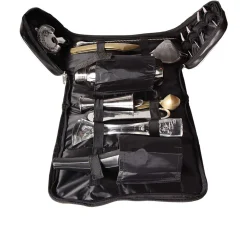 Bartasche mit Cocktailset - dreiteiliger Shaker