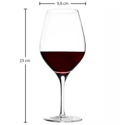Bordeauxglas | Exquisit - Stölzle Lausitz | 645 ml (6 Stk)