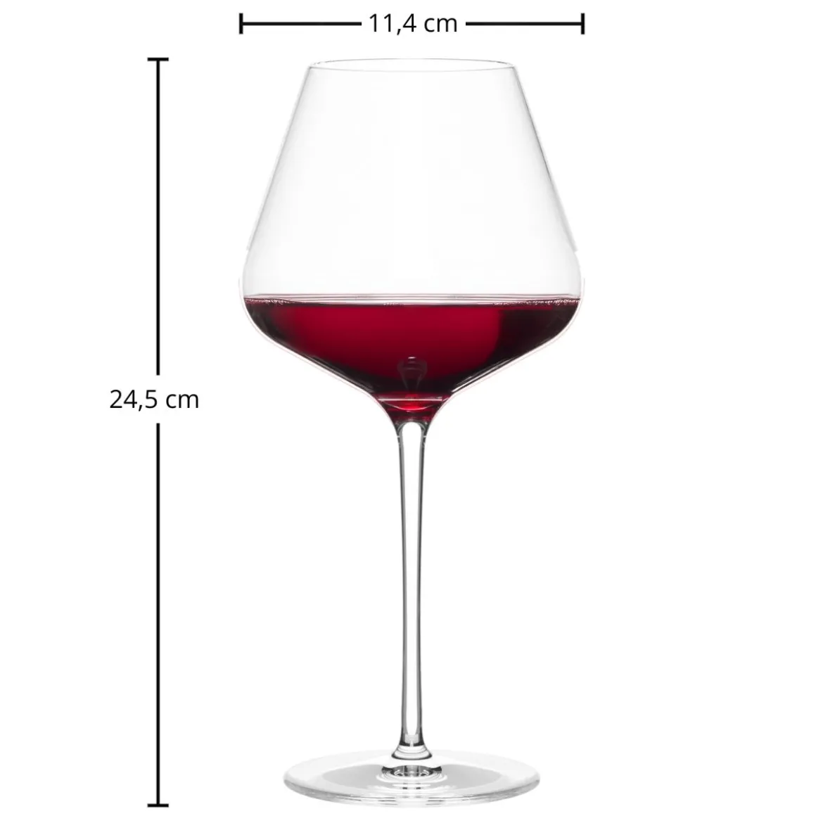 Burgunderglas | Q1 - Stölzle Lausitz | 650 ml (6 Stk)