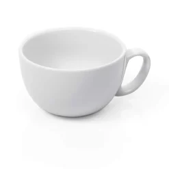 Caffé Latte Tasse - Italia White | Weiß - 350 ml (6 Stk)