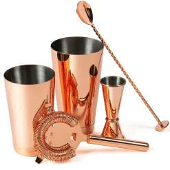 Cocktailset 5-teilig - Geschenkbox | Kupfer
