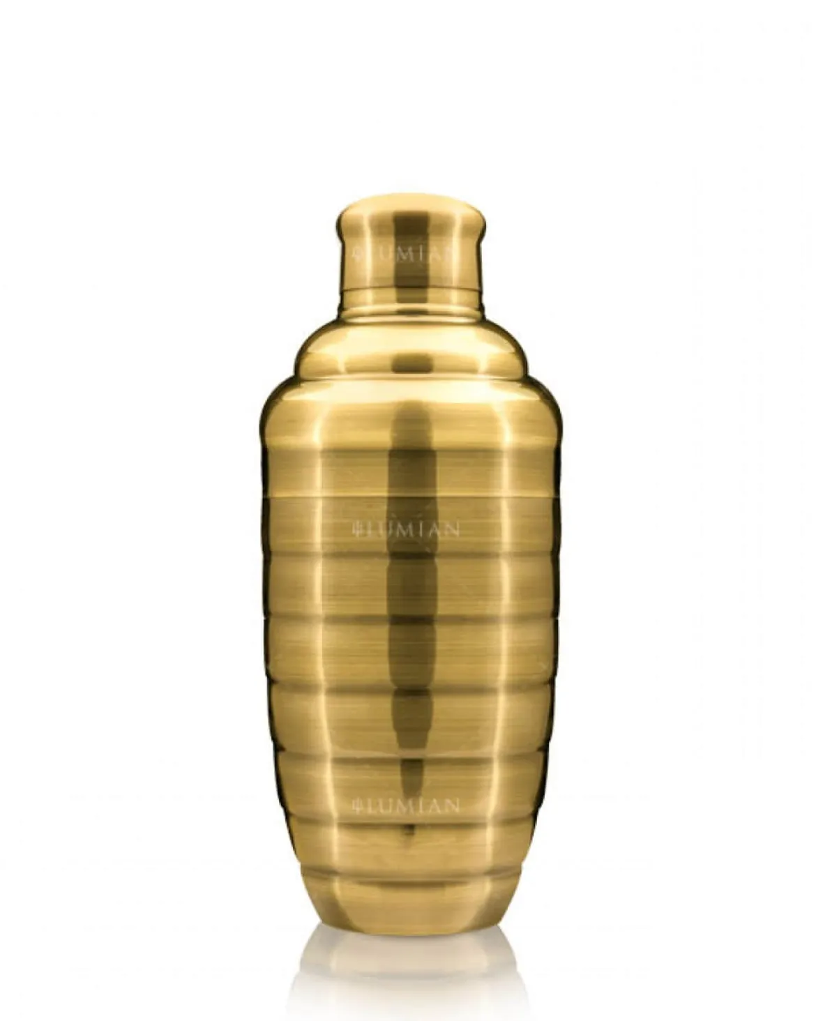 Cocktailshaker Bomber | dreiteilig - 500 ml - Bronze