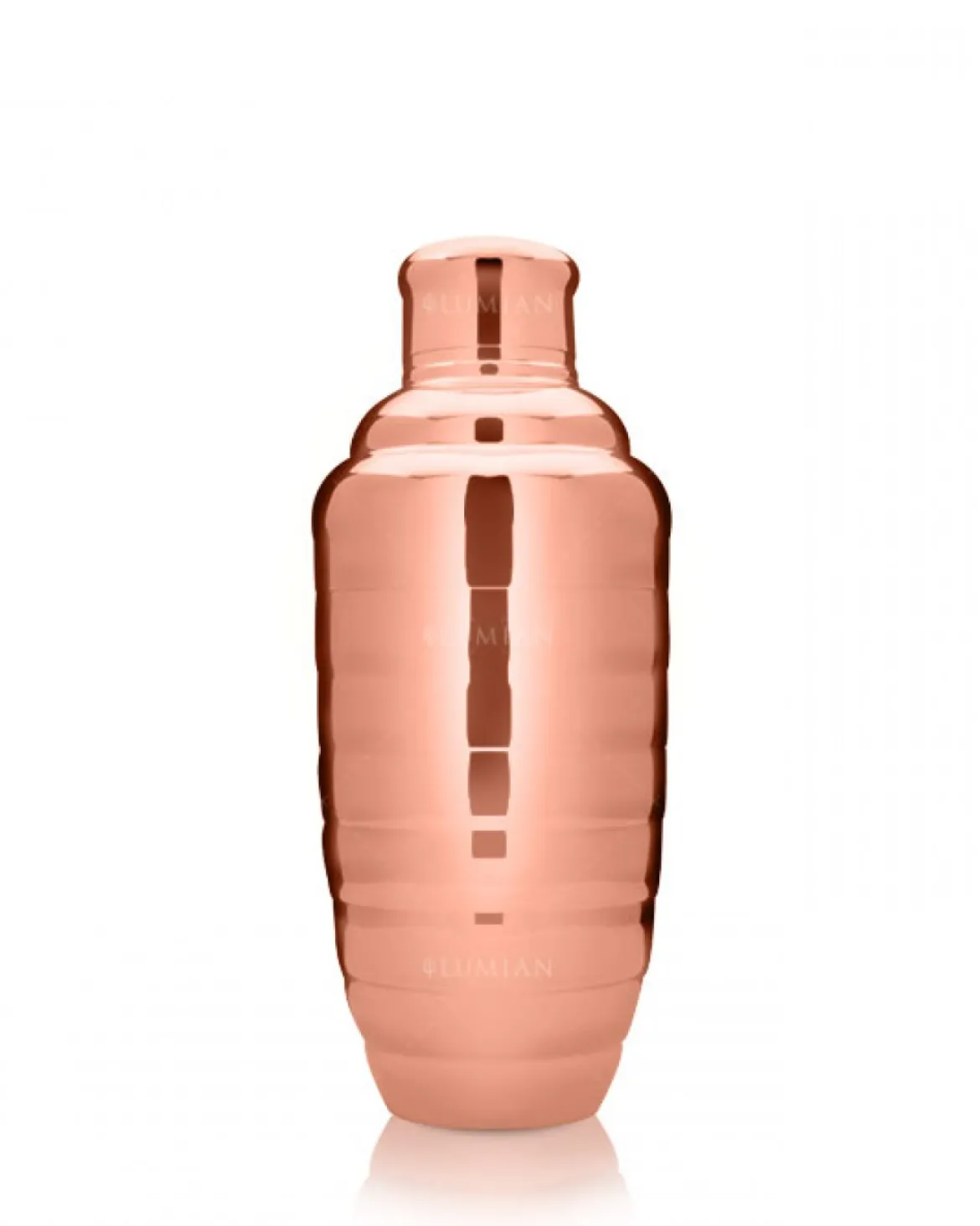 Cocktailshaker Bomber | dreiteilig - 500 ml - Kupfer