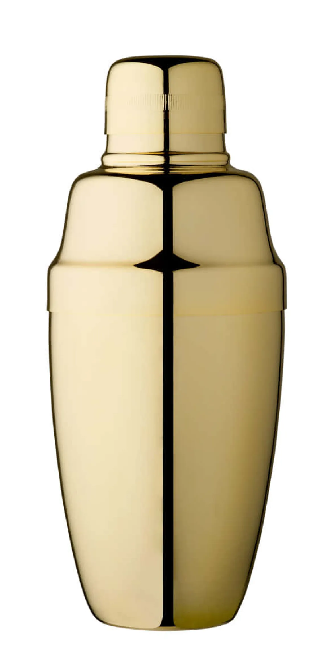 Cocktailshaker Yukiwa AG | dreiteilig - 500 ml - Gold-Platiniert