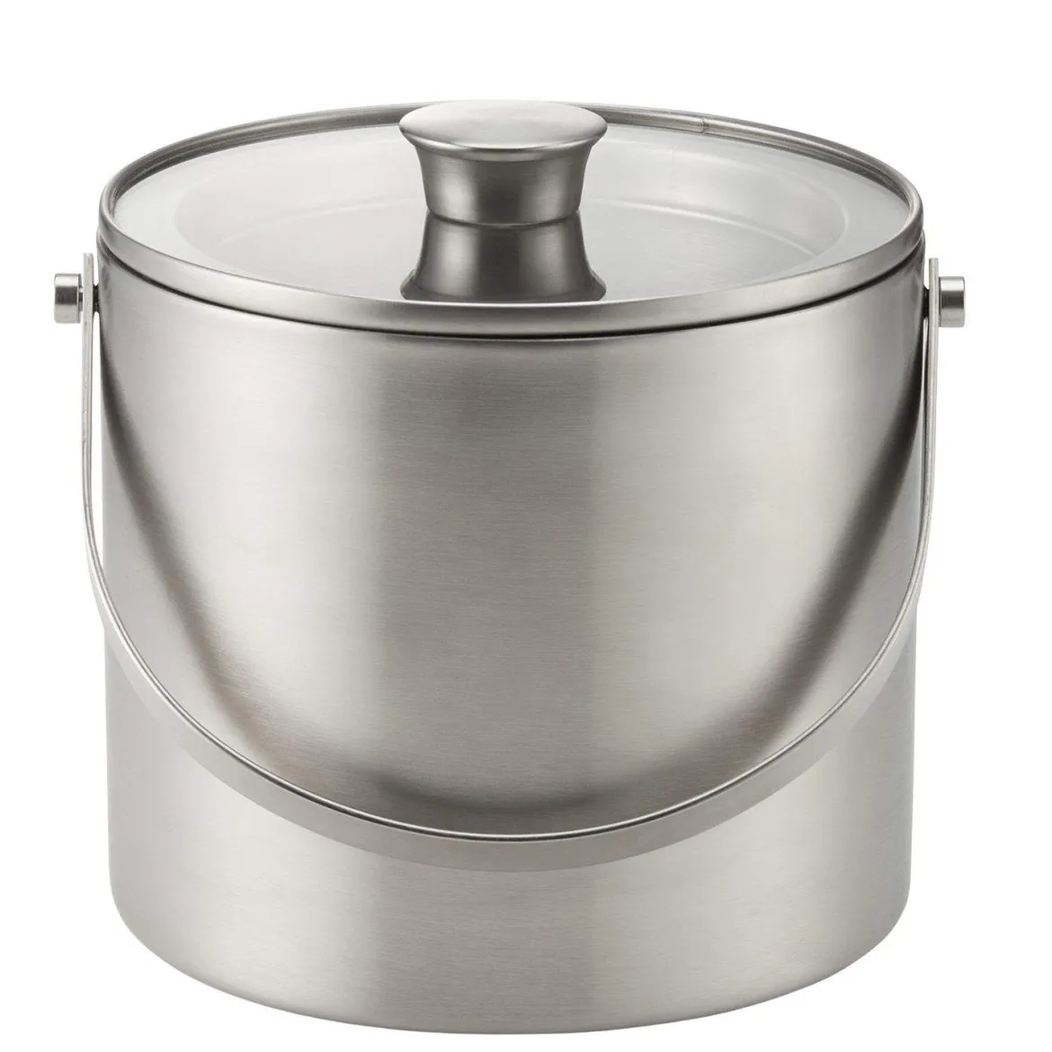 Eiseimer-Set mit Zange & Glasdeckel | 3 L