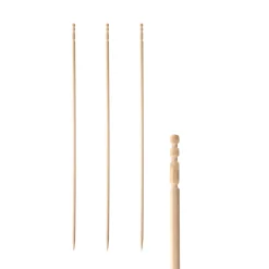 Fingerfood-Spieße gedrechselt | 15 cm - Papstar Pure (500 Stk)