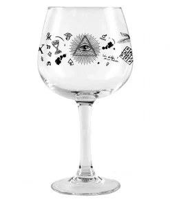 Gin Tonic Ballonglas - Alchemy Verzierung | 720 ml