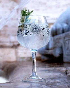 Gin Tonic Ballonglas - Alchemy Verzierung | 720 ml