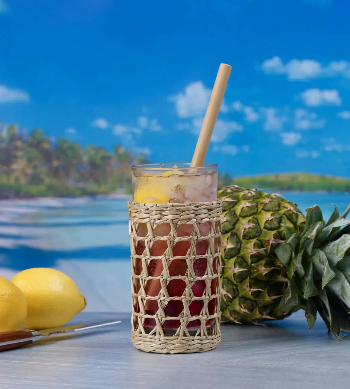 Highball Glas - Seegras Korb | 300 ml