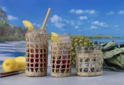 Old Fashioned Glas - Seegras Korb | 300 ml (6 Stk)