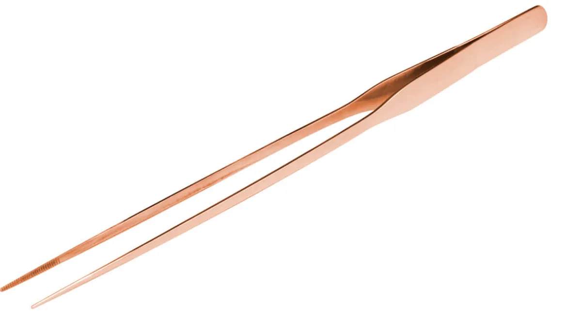 Pinzette schmal | 27 cm - Kupfer