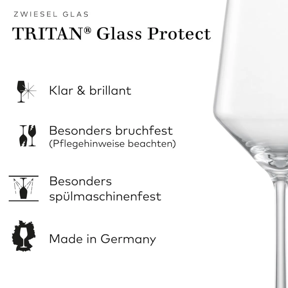 Riesling Weißweinglas | Pure - Schott Zwiesel | 300 ml (6 Stk)