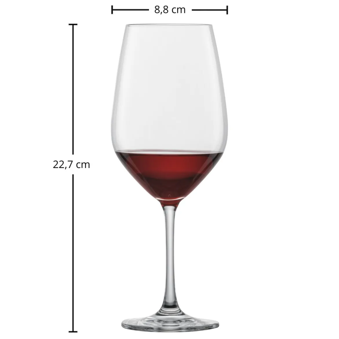 Rotweinglas | Vina - Schott Zwiesel | 530 ml (6 Stk)