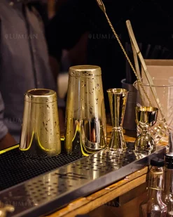 Tin-in-Tin Cocktail Shaker - Kenko | Gold