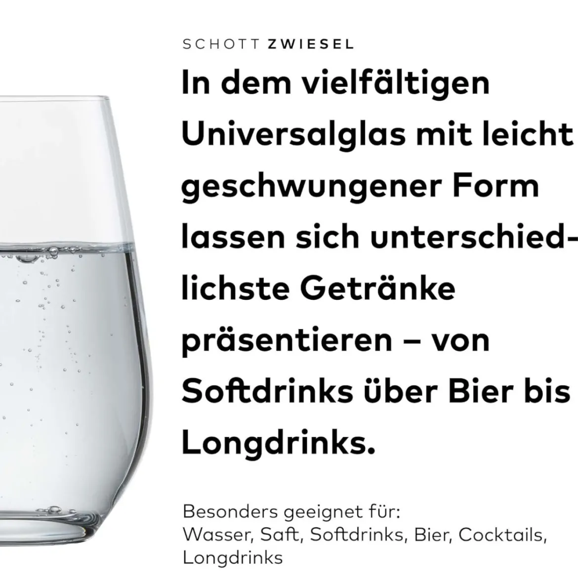 Wassergläser | Vina Touch - Schott Zwiesel | Grün - 390 ml (6 Stk)