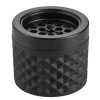 Windaschenbecher schwarz | Glas - 9,5 cm
